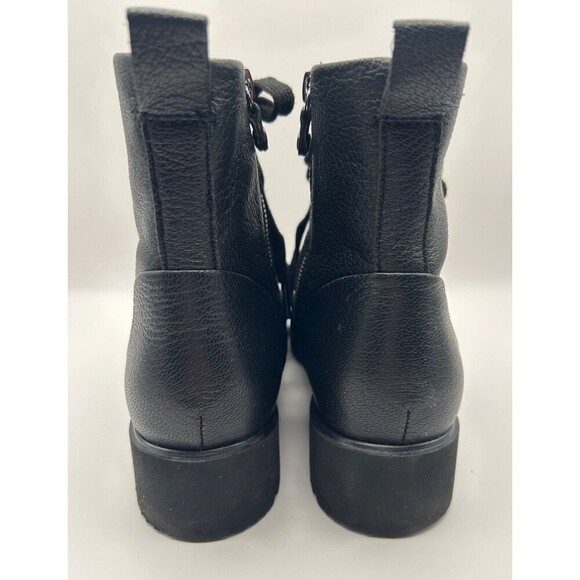 Munro Hartley Black Leather Ankle Boots Women's Size 9.5M-Scuffed toe - Picture 3 of 11